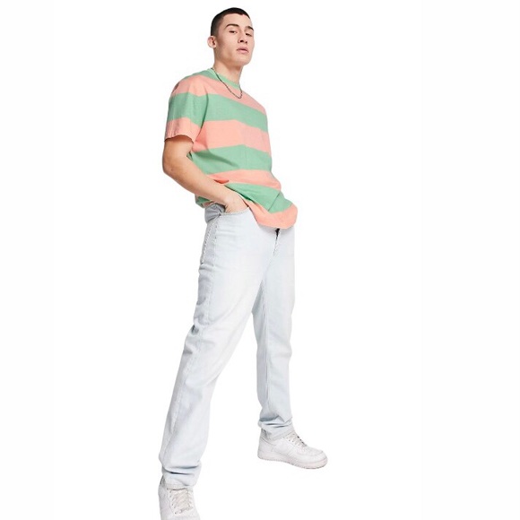 ASOS Other - ASOS DESIGN Short Sleeve Striped T-Shirt Size XL